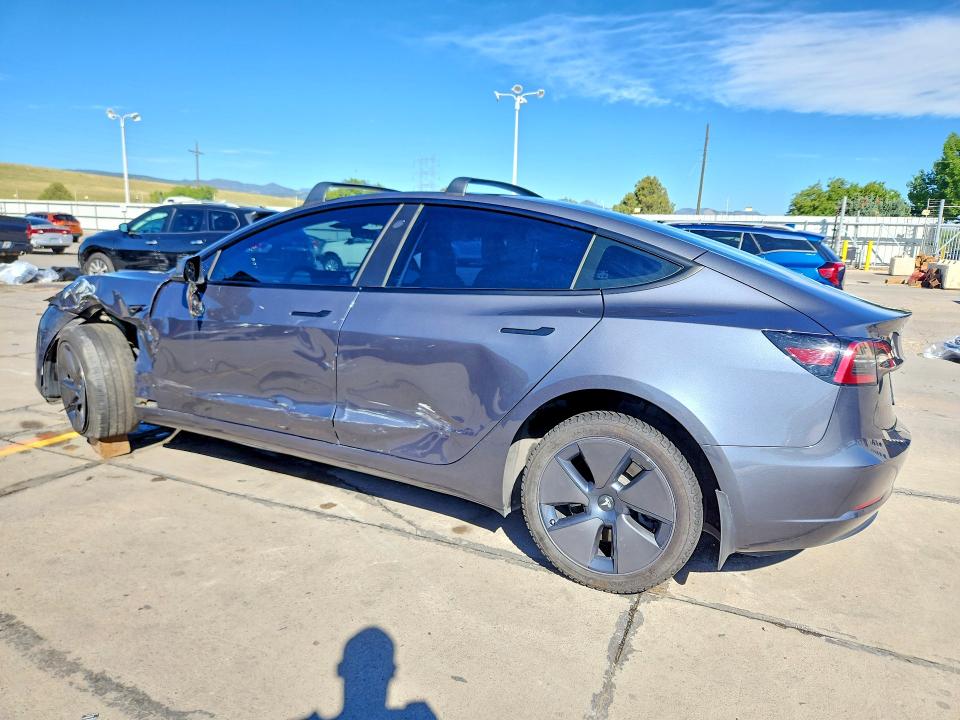 2023 Tesla Model 3 VIN 5YJ3E1EA8PF659090 COPART salvage auction — FRONT END, Co - Public - Salvage Title, sold $6,300 on 2026-08-03 (photo 2)