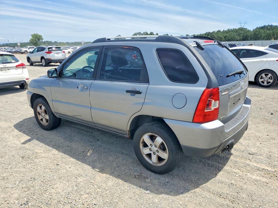 2010 Kia Sportage VIN KNDKGCA32A7726076 COPART salvage auction — MECHANICAL, Ca - Dis/Dlr/Exp App For Dup Clean, sold $275 on 2026-07-06 (photo 2)