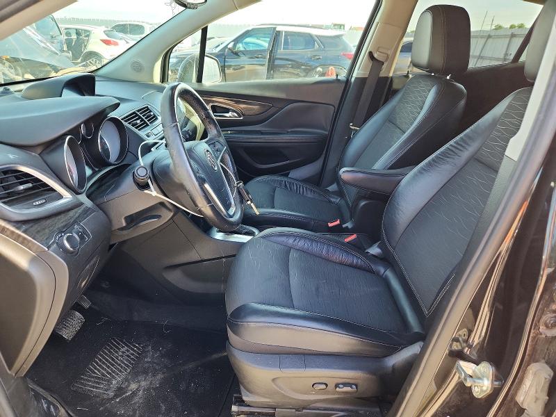 2016 Buick Encore VIN KL4CJESB4GB724434 COPART salvage auction — FRONT END, Oh - Cert Of Title-Salvage, sold $575 on 2026-07-07 (photo 7)