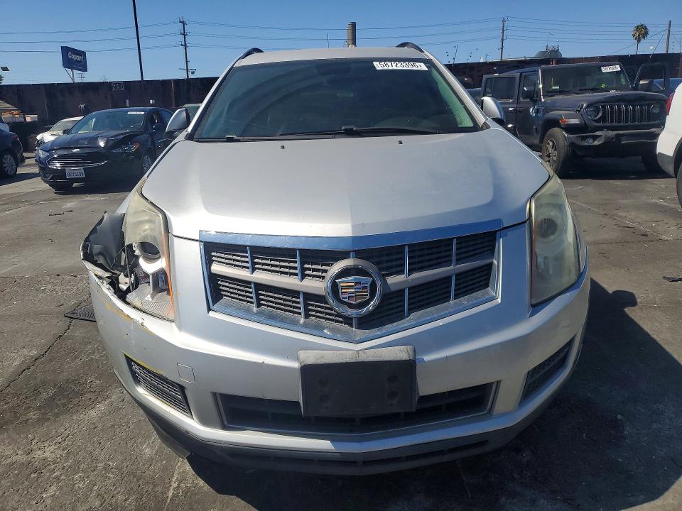 2012 Cadillac Srx VIN 3GYFNGE3XCS645771 COPART salvage auction — FRONT END, Ca - Dis/Dlr/Exp Only Clean Title, sold $225 on 2026-07-08 (photo 5)