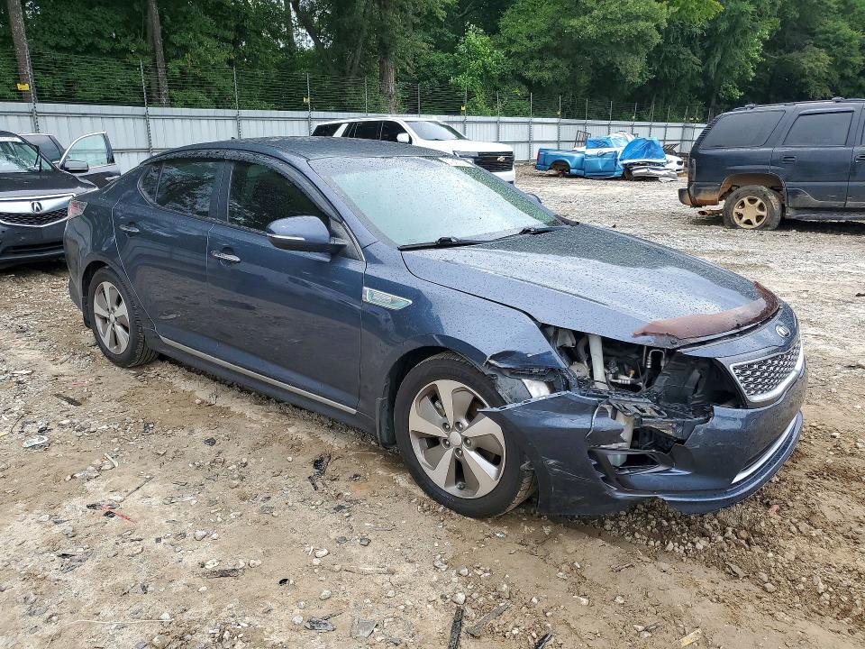 2014 Kia Optima VIN KNAGN4AD6E5062504 COPART salvage auction — FRONT END, Ga - Cert Of Title-Salvage, sold $850 on 2026-07-24 (photo 4)
