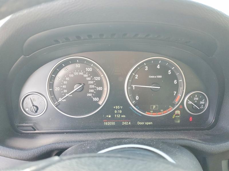 2013 BMW X3 VIN 5UXWX9C50D0A26493 COPART salvage auction — FRONT END, TX - SALVAGE VEHICLE TITLE, sold $500 on 2026-07-31 (photo 9)