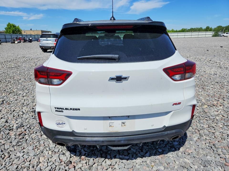 2022 Chevrolet Trailblazer VIN KL79MUSL3NB106106 COPART salvage auction — FRONT END, Wi - Cert Of Title-Claim Paid, sold $175 on 2026-07-27 (photo 6)