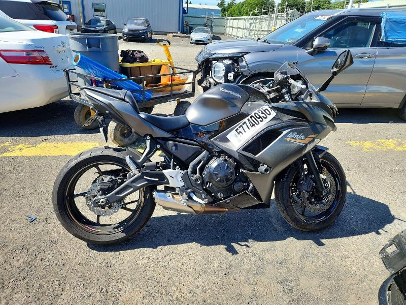 2023 Kawasaki VIN ML5EXER13PDAB1080 COPART salvage auction — FRONT END, Pa - Certificate Of Salvage, sold $2,200 on 2026-07-02 (photo 1)