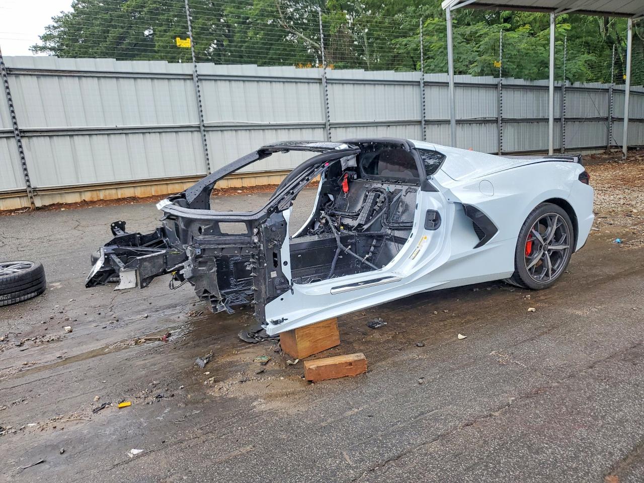 2020 Chevrolet Corvette Stingray VIN 1G1Y82D46L5112015 — COPART salvage auction photo