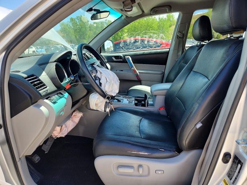2012 Toyota Highlander VIN 5TDBK3EH2CS119558 COPART salvage auction — FRONT END, Co - Bill Of Sale-Parts Only, sold $1,450 on 2026-07-20 (photo 7)