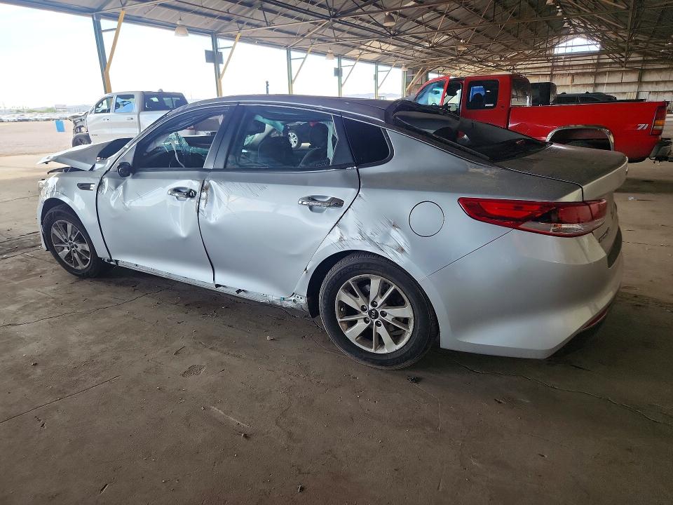 2018 Kia VIN 5XXGT4L30JG191356 COPART salvage auction — FRONT END, Az - Certificate Of Title, sold $500 on 2026-07-20 (photo 2)