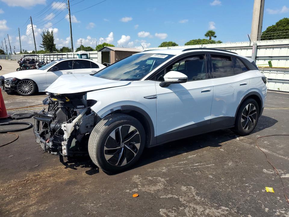 2021 Volkswagen VIN WVGRMPE25MP059262 COPART salvage auction — FRONT END, Fl - Certificate Of Destruction, sold $5,700 on 2026-08-03 (photo 1)