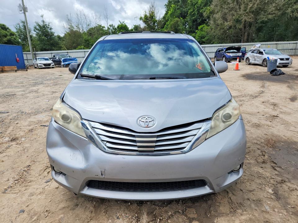 2011 Toyota Sienna VIN 5TDYK3DC6BS041669 COPART salvage auction — FRONT END, Fl - Cert Of Title Slvg Rebuildable, sold $3,000 on 2026-07-10 (photo 5)