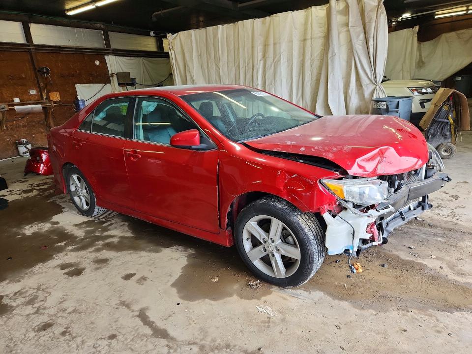 2012 Toyota Camry VIN 4T1BF1FK0CU555688 COPART salvage auction — FRONT END, PA - CERTIFICATE OF SALVAGE, sold $1,900 on 2026-07-02 (photo 4)