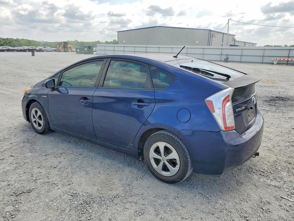 2013 Toyota Prius VIN JTDKN3DU0D1729494 COPART salvage auction — MINOR DENT/SCRATCHES, Sc - Dealer Only Clean Title, sold $1,300 on 2026-07-29 (photo 2)