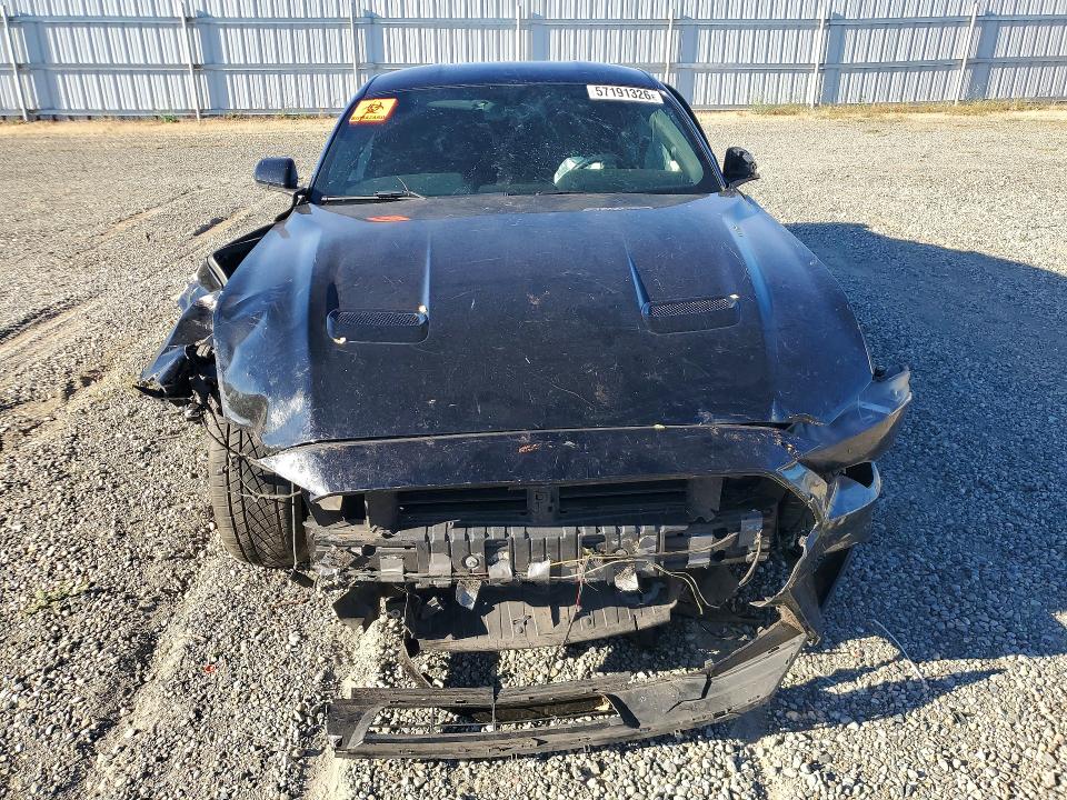 2019 Ford Mustang VIN 1FA6P8TH1K5143914 COPART salvage auction — FRONT END, Ca - Salvage Certificate, sold $3,150 on 2026-07-10 (photo 5)