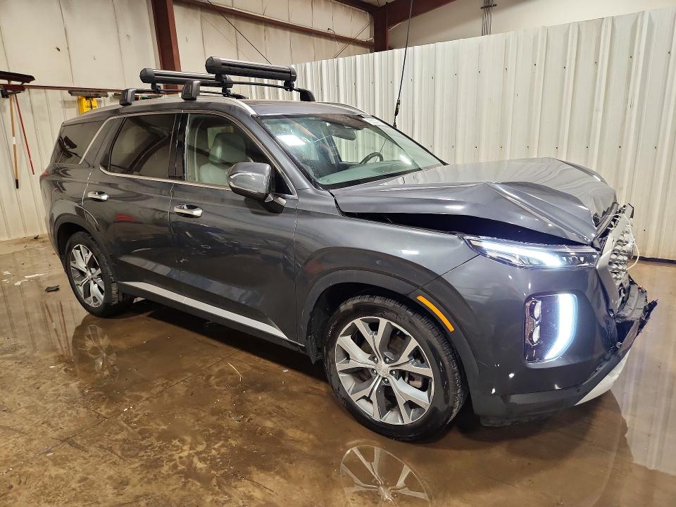 2021 Hyundai Palisade VIN KM8R4DHE5MU231912 COPART salvage auction — FRONT END, Pa - Certificate Of Salvage, sold $5,700 on 2026-07-14 (photo 4)