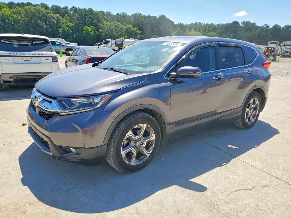 2019 Honda VIN 7FARW1H5XKE039232 COPART salvage auction — REAR END, Ms - Cert Of Title-Salvaged, sold $10,500 on 2026-07-17 (photo 1)