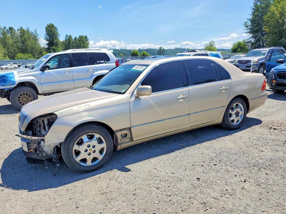 2003 Lexus Ls 430 VIN JTHBN30F230108462 COPART salvage auction — FRONT END, WA - BILL OF SALE, sold $325 on 2026-07-27 (photo 1)
