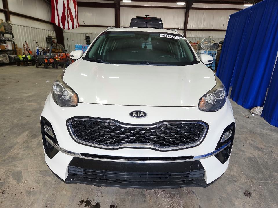2020 Kia Sportage VIN KNDPN3AC5L7839051 COPART salvage auction — FRONT END, Sc - Certificate Of Title, sold $325 on 2026-07-30 (photo 5)