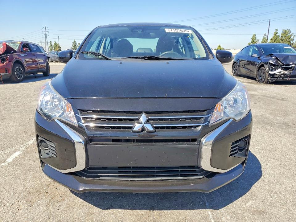 2024 Mitsubishi Mirage VIN ML32FUFJ5RHF16308 COPART salvage auction — REAR END, Ca - Salvage Certificate, sold $3,400 on 2026-07-23 (photo 5)