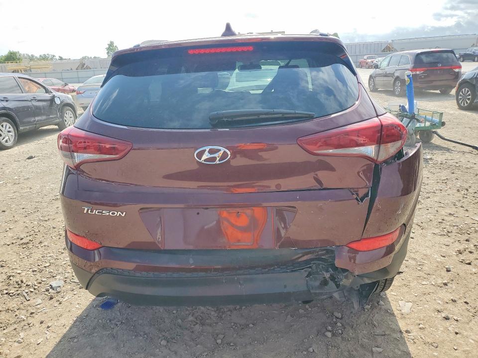 2018 Hyundai Tucson VIN KM8J33A41JU608680 COPART salvage auction — SIDE, Ks - Cert Of Title-Salvage, sold $3,400 on 2026-07-16 (photo 6)