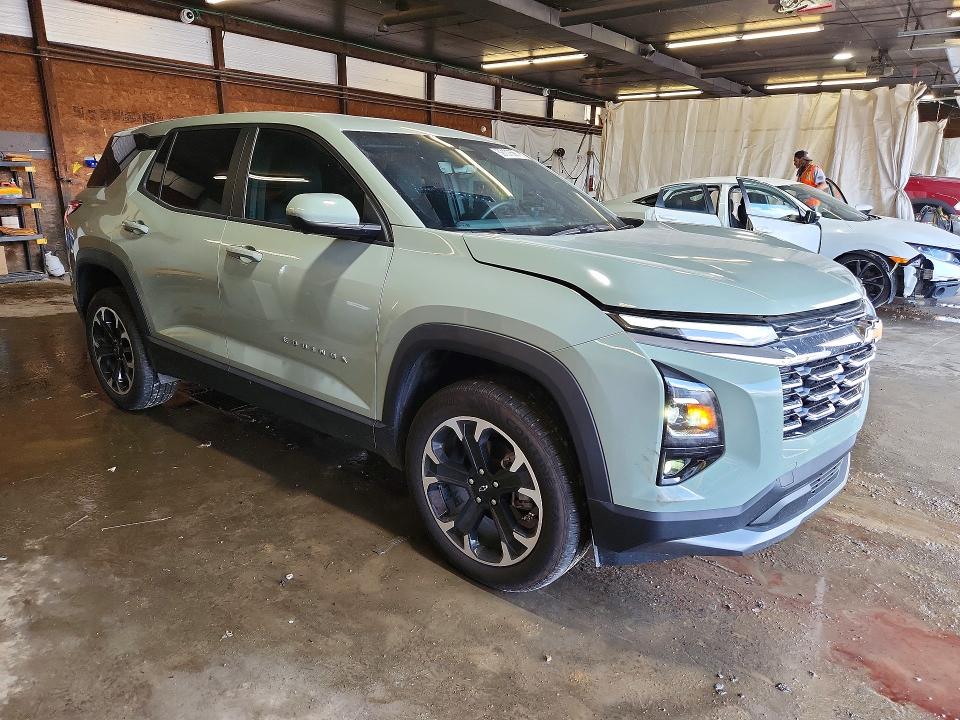 2025 Chevrolet Equinox VIN 3GNAXPEG3SL166928 COPART salvage auction — FRONT END, Pa - Certificate Of Salvage, sold $9,600 on 2026-07-02 (photo 4)