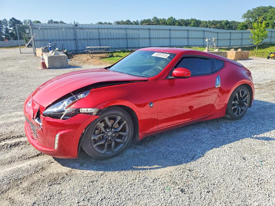 2018 Nissan 370z VIN JN1AZ4EHXJM570598 COPART salvage auction — FRONT END, Ga - Cert Of Title-Salvage, sold $8,100 on 2026-07-13 (photo 1)