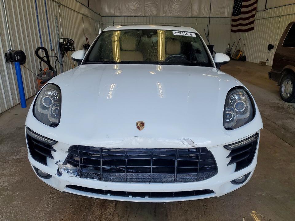 2017 Porsche Macan VIN WP1AB2A57HLB13179 COPART salvage auction — FRONT END, Pa - Dealer Only Clean Title (P), sold $7,800 on 2026-07-29 (photo 5)