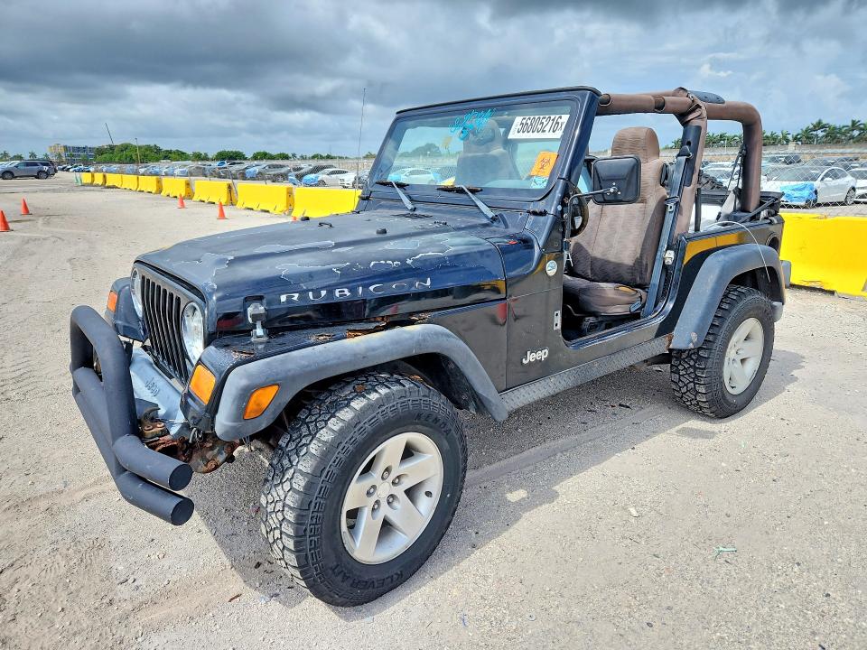 2004 Jeep Wrangler / VIN 1J4FA69S44P728717 COPART salvage auction — FRONT END, Fl - Certificate Of Title, sold $900 on 2026-07-02 (photo 1)