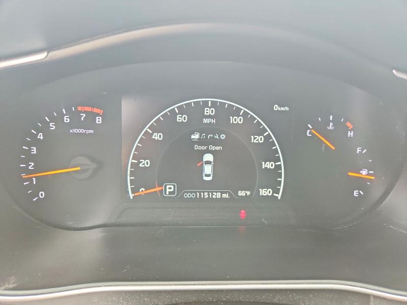 2014 Kia Cadenza VIN KNALN4D75E5165949 COPART salvage auction — HAIL, Il - Salvage Certificate, sold $1,850 on 2026-07-29 (photo 9)