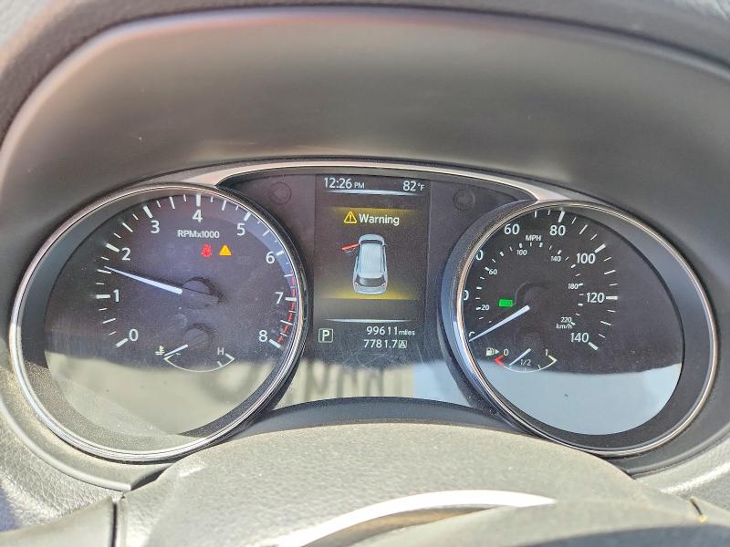2016 Nissan Rogue VIN KNMAT2MV4GP700134 COPART salvage auction — REAR END, Il - Salvage Certificate, sold $2,000 on 2026-07-16 (photo 9)