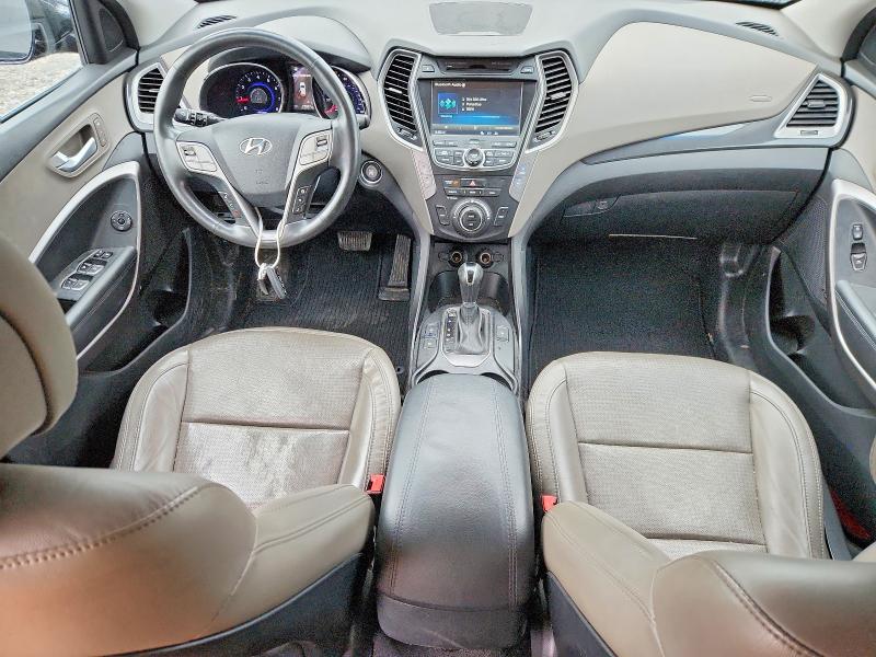 2016 Hyundai Santa fe VIN 5XYZU3LB7GG332869 COPART salvage auction — SIDE, Ga - Cert Of Title-Salvage, sold $1,900 on 2026-07-21 (photo 8)