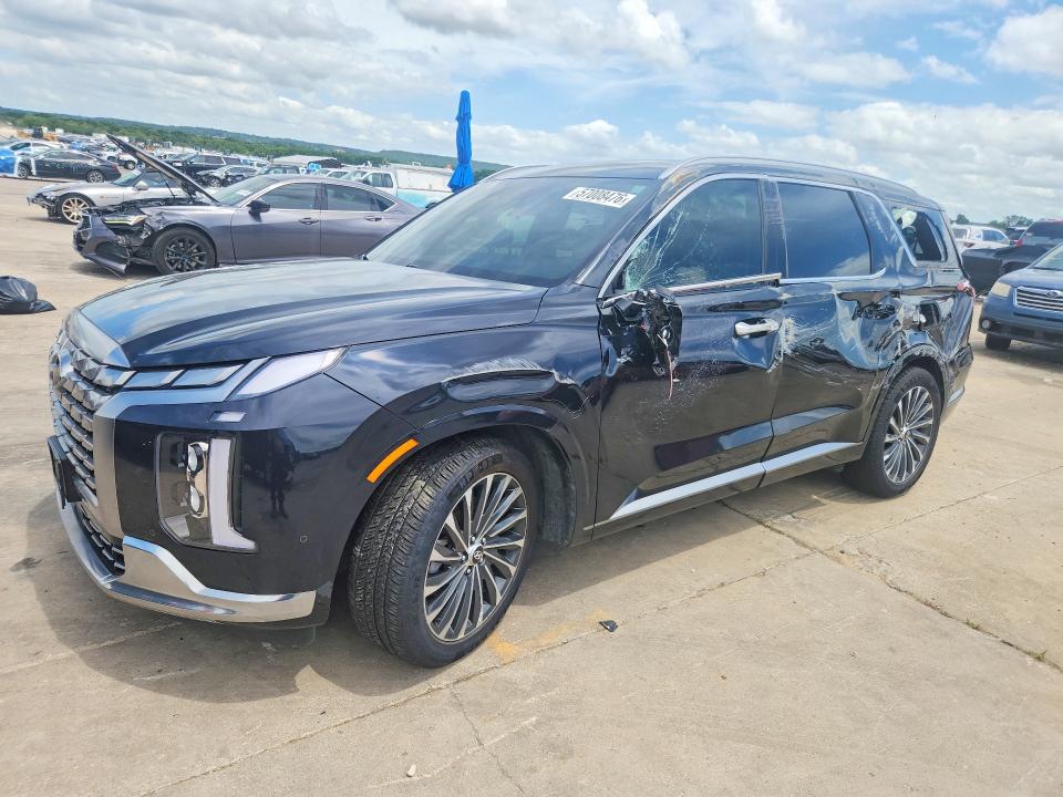 2023 Hyundai Palisade VIN KM8R7DGE2PU494856 — COPART salvage auction photo
