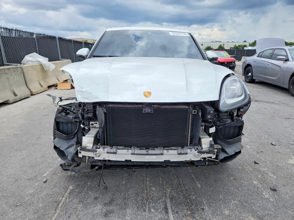 2021 Porsche Cayenne VIN WP1AA2AY0MDA04869 COPART salvage auction — FRONT END, Fl - Certificate Of Destruction, sold $18,900 on 2026-08-18 (photo 5)