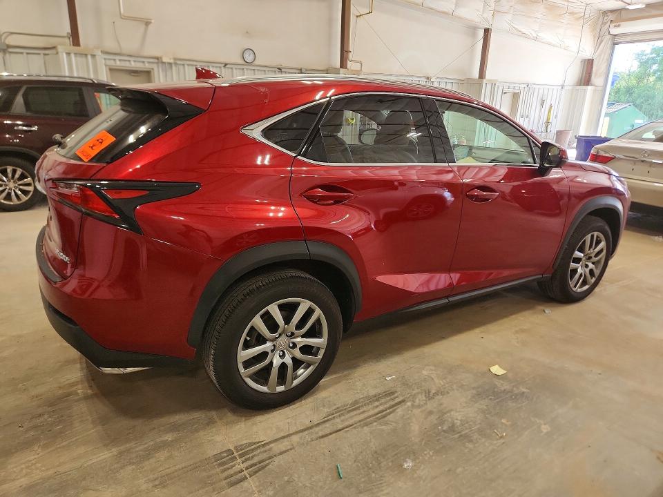 2016 Lexus Nx VIN JTJBARBZ8G2050890 COPART salvage auction — SIDE, Wi - Junked Vehicle Bill Of Sale, sold $5,900 on 2026-07-08 (photo 3)