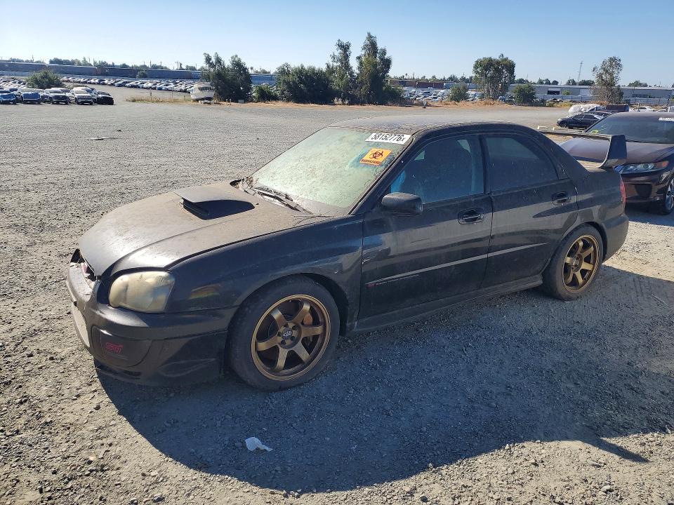 2004 Subaru Impreza VIN JF1GD70674L507343 COPART salvage auction — MINOR DENT/SCRATCHES, Ca - Dis/Dlr/Exp Only Clean Title, sold $6,600 on 2026-07-07 (photo 1)