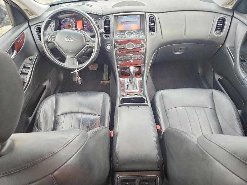 2010 Infiniti Ex VIN JN1AJ0HR6AM751847 COPART salvage auction — FRONT END, Il - Salvage Certificate, sold $975 on 2026-07-31 (photo 8)