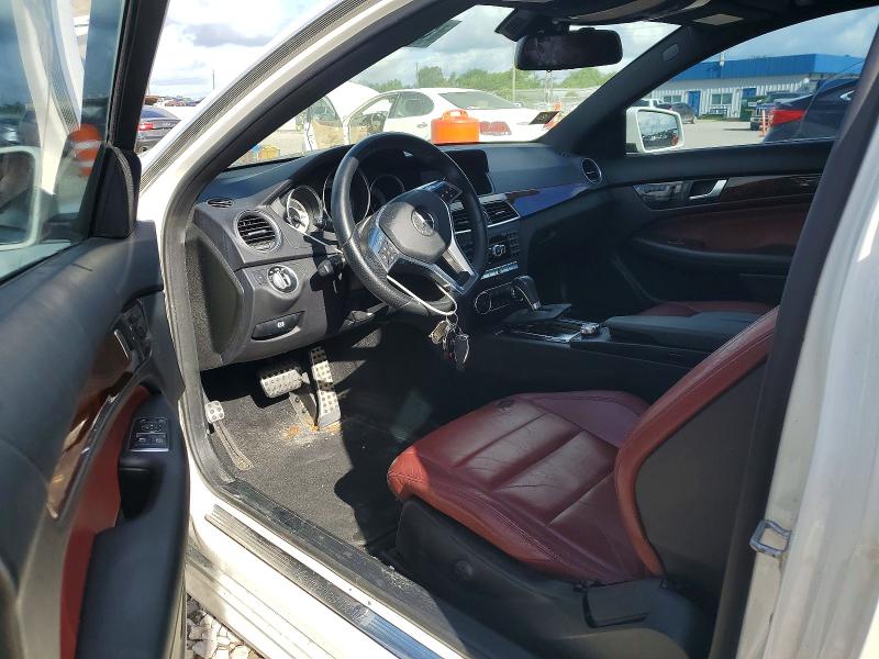 2012 Mercedes-benz C-klasse VIN WDDGJ4HB7CF875320 COPART salvage auction — FRONT END, Tx - Certificate Of Title, sold $700 on 2026-07-16 (photo 8)