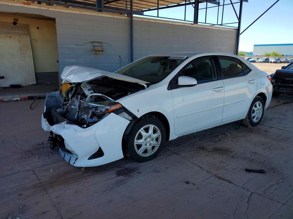 2017 Toyota Corolla VIN 5YFBURHE0HP701012 COPART salvage auction — FRONT END, Az - Cert Of Title - Salvage, sold $3,300 on 2026-07-14 (photo 1)