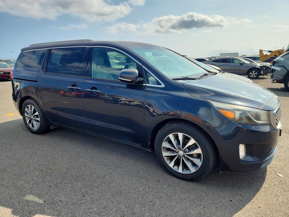 2016 Kia SEDONA VIN KNDMC5C12G6169762 COPART salvage auction — MECHANICAL, HI - CERTIFICATE OF TITLE (P), sold $750 on 2026-07-06 (photo 4)