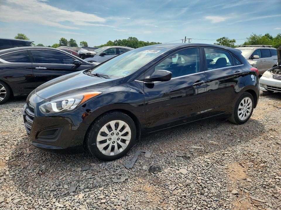 2016 Hyundai Elantra VIN KMHD35LH9GU281253 COPART salvage auction — FRONT END, Nj - Cert Of Title-Salvage, sold $1,300 on 2026-07-17 (photo 1)
