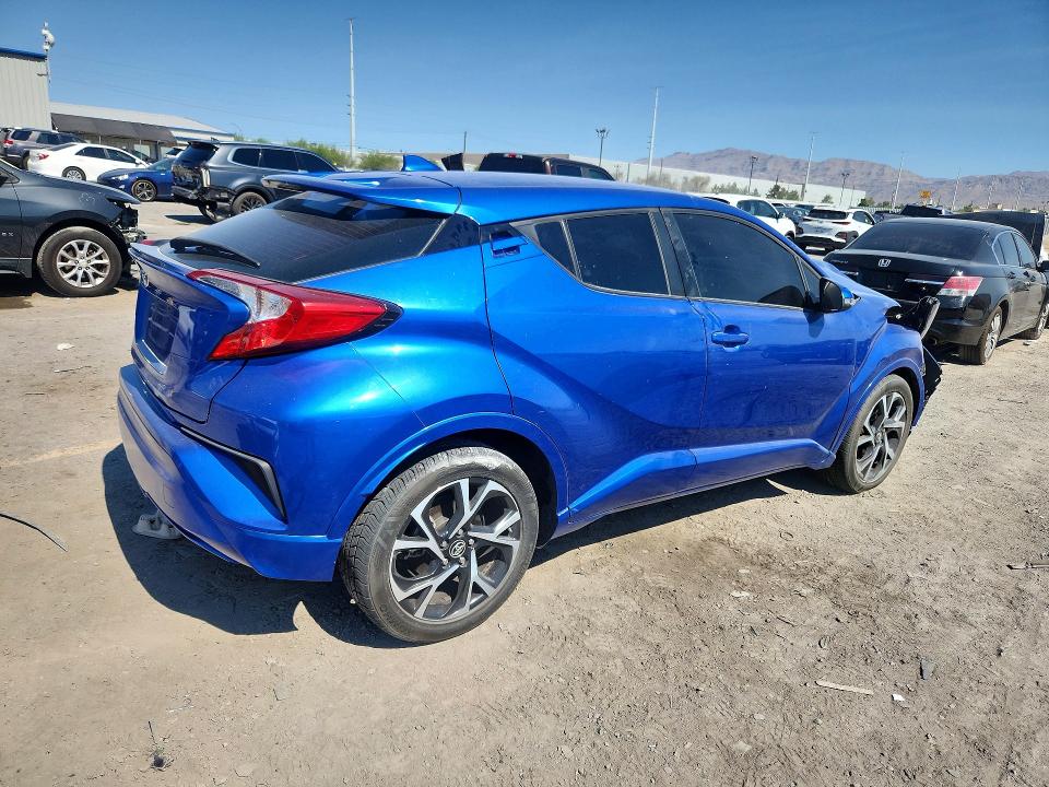 2018 Toyota C-hr VIN NMTKHMBXXJR011586 COPART salvage auction — FRONT END, Nv - Salvage Title, sold $3,850 on 2026-07-02 (photo 3)