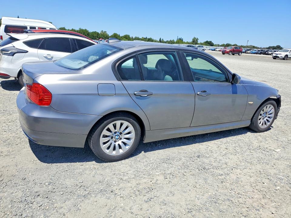 2009 BMW 3er VIN WBAPH57579NL78559 COPART salvage auction — FRONT END, Ca - Salvage Certificate, sold $350 on 2026-07-02 (photo 3)