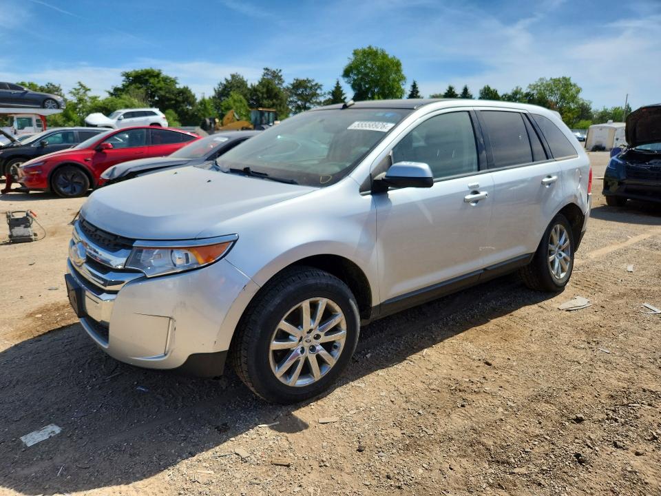 2013 Ford Edge VIN 2FMDK3JC6DBB63550 COPART salvage auction — REAR END, Il - Salvage Certificate, sold $875 on 2026-07-09 (photo 1)