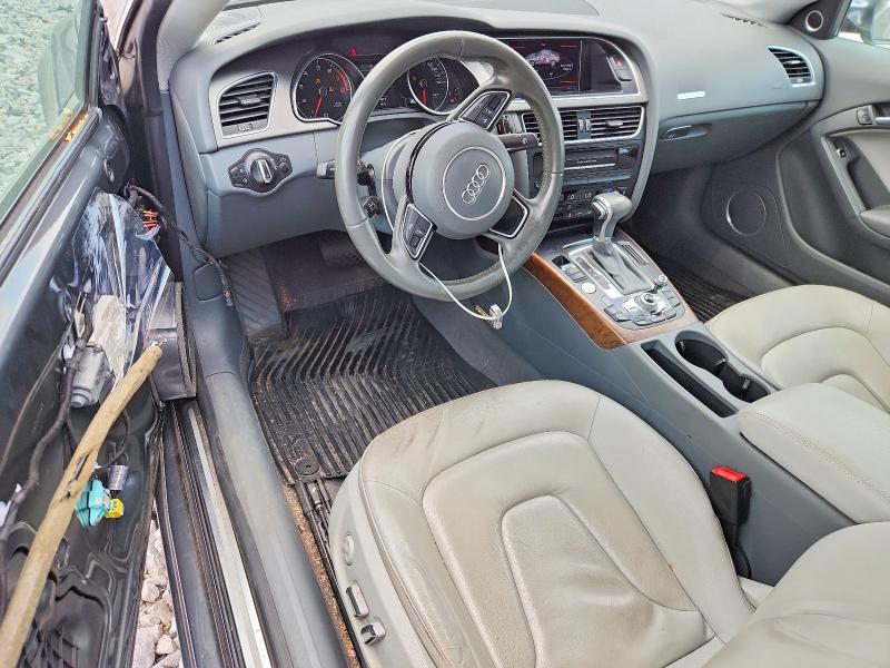 2014 Audi A5 VIN WAULFAFR6EA024518 COPART salvage auction — FRONT END, Ga - Cert Of Title-Salvage, sold $2,150 on 2026-07-30 (photo 8)