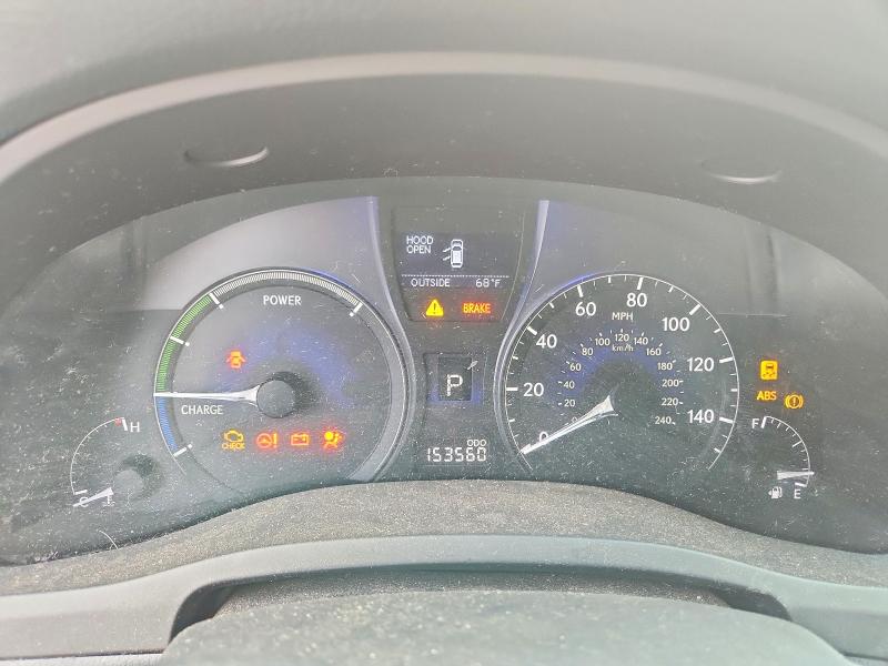 2010 Lexus Rx 450h VIN JTJZB1BA9A2003432 COPART salvage auction — SIDE, CA - CERTIFICATE OF TITLE, sold $1,150 on 2026-07-28 (photo 9)