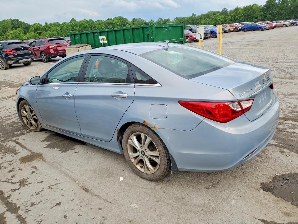 2011 Hyundai Sonata VIN 5NPEC4AC1BH021717 COPART salvage auction — FRONT END, Oh - Cert Of Title-Repossession, sold $425 on 2026-07-09 (photo 2)
