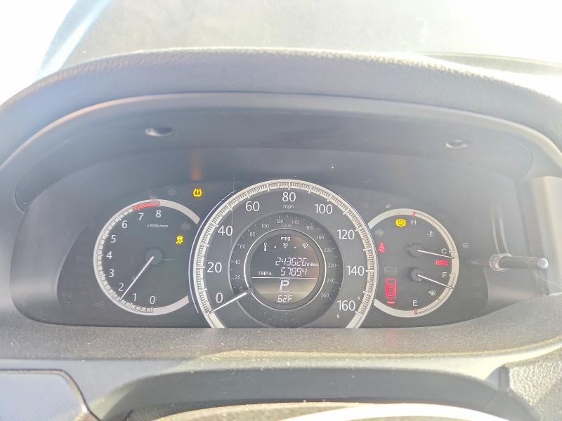 2014 Honda Accord VIN 1HGCR2F33EA156391 COPART salvage auction — REAR END, Ca - Salvage Certificate, sold $1,500 on 2026-07-09 (photo 9)