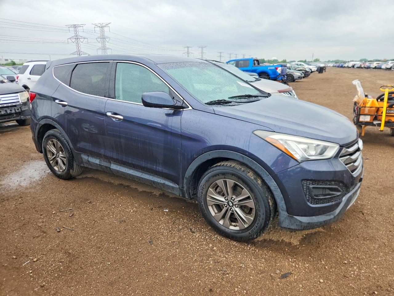 2016 Hyundai Santa Fe VIN 5XYZTDLB4GG352036 COPART salvage auction — Normal Wear, IL - CERTIFICATE OF TITLE, sold $1,700 on 2026-07-09 (photo 4)