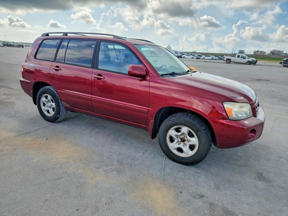 2006 Toyota Highlander VIN JTEGP21A360103964 COPART salvage auction — REAR END, LA - CERT OF TITLE-SALVAGE, sold $900 on 2026-07-22 (photo 4)