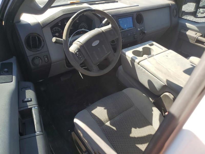 2011 Ford F-250 super duty VIN 1FT7X2A60BEA57491 COPART salvage auction — FRONT END, Nv - Salvage Title, sold $1,250 on 2026-07-08 (photo 8)