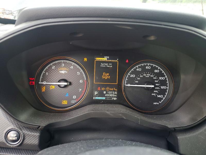 2022 Subaru VIN JF2SKAMC8NH425215 COPART salvage auction — FRONT END, Md - Cert Of Salvage > 75% Damage, sold $175 on 2026-07-21 (photo 9)