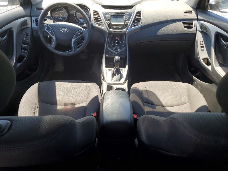 2016 Hyundai VIN KMHDH4AE4GU494762 COPART salvage auction — REAR END, On - Permit No Brand - Unfit, sold $800 on 2026-07-09 (photo 8)